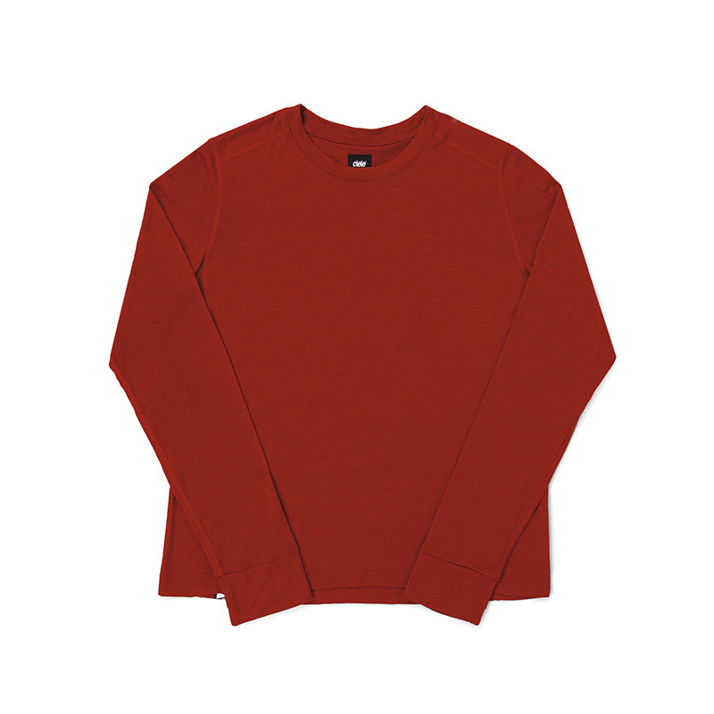 W HLSLongsleeve - Clay - WOMENS