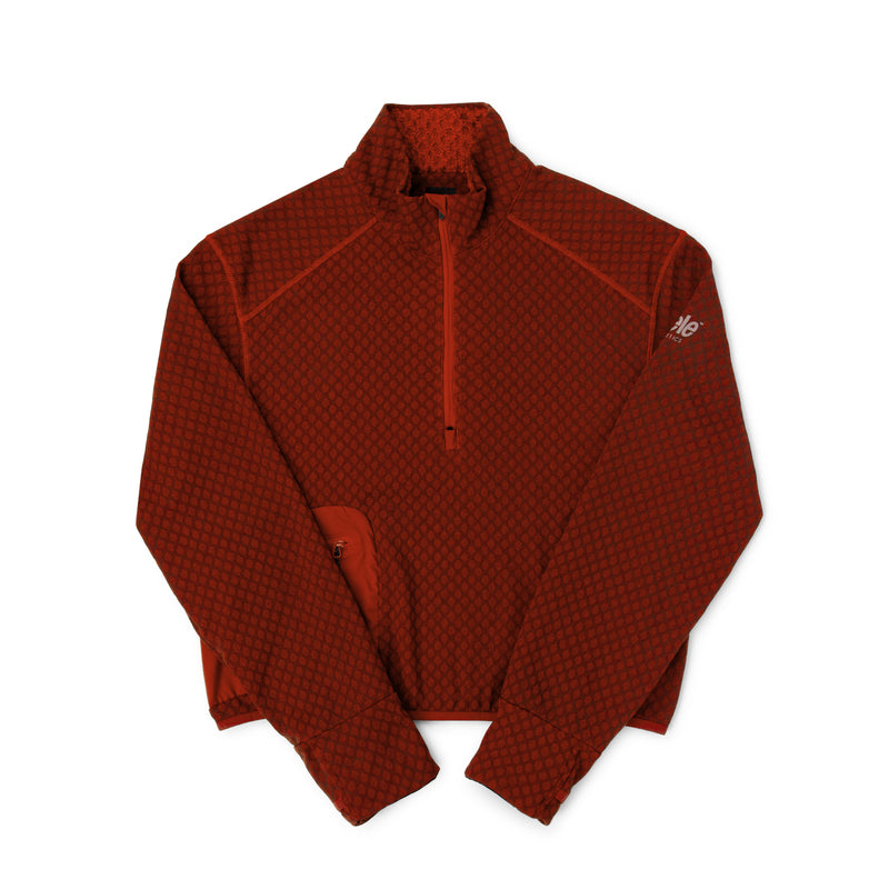 Ciele Athletics W VLVHalfzip - Clay - WOMENS シエルアスレチックス ウィメンズ ブイエルブイハーフジップ クレイ