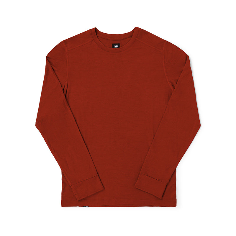 Ciele Athletics M HLSLongsleeve - Clay - MENS シエルアスレチックス メンズ エイチエルエスロングスリーブ クレイ