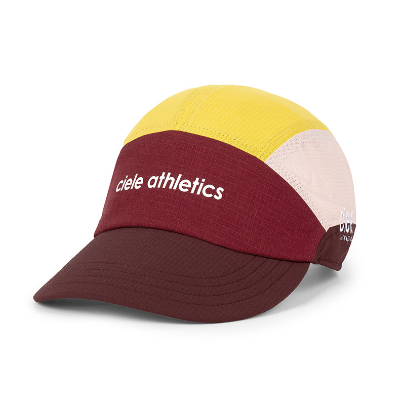 Ciele Athletics FSTCap SC - Field - Iconic SL - Crimson Red/Peachskin シエルアスレチックス エフエスティーキャップ エスシー フィールド アイコニック エスエル クリムゾンレッドピーチスキン