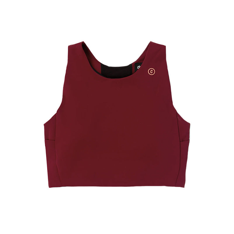 Ciele Athletics W FSTBra - Crimson　Red - WOMENS  シエルアスレチックス ダブリュー エフエスティブラ クリムゾンレッド ウィメンズ 