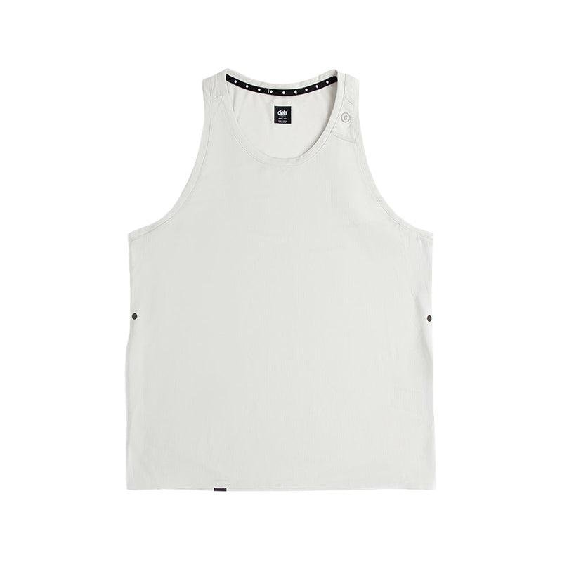 Ciele Athletics M FSTSinglet - Light Grey - MENS シエルアスレチックス エム エフエスティ―シングレット ライトグレー メンズ