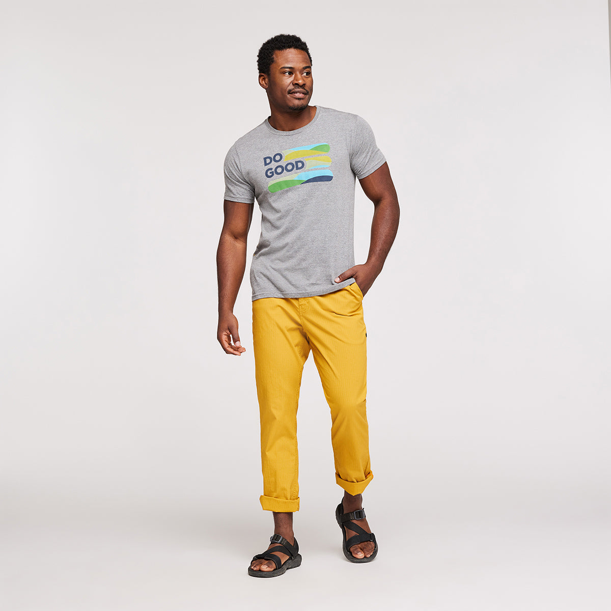 Cotopaxi Do Good Stripe Organic T-Shirt - MENS コトパクシ ドゥグッド ストライプ オーガニック Tシャツ メンズ