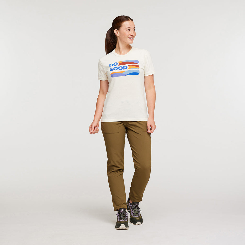 Cotopaxi Do Good Stripe Organic T-Shirt - WOMENS コトパクシ ドゥグッド ストライプ オーガニック Tシャツ レディース