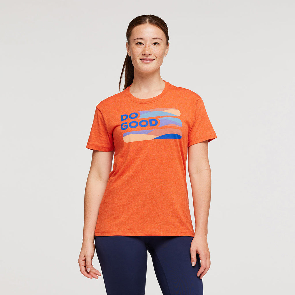 Cotopaxi Do Good Stripe Organic T-Shirt - WOMENS コトパクシ ドゥグッド ストライプ オーガニック Tシャツ レディース