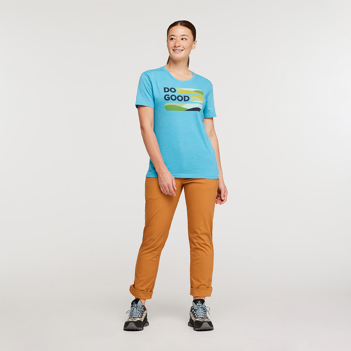 Cotopaxi Do Good Stripe Organic T-Shirt - WOMENS コトパクシ ドゥグッド ストライプ オーガニック Tシャツ レディース