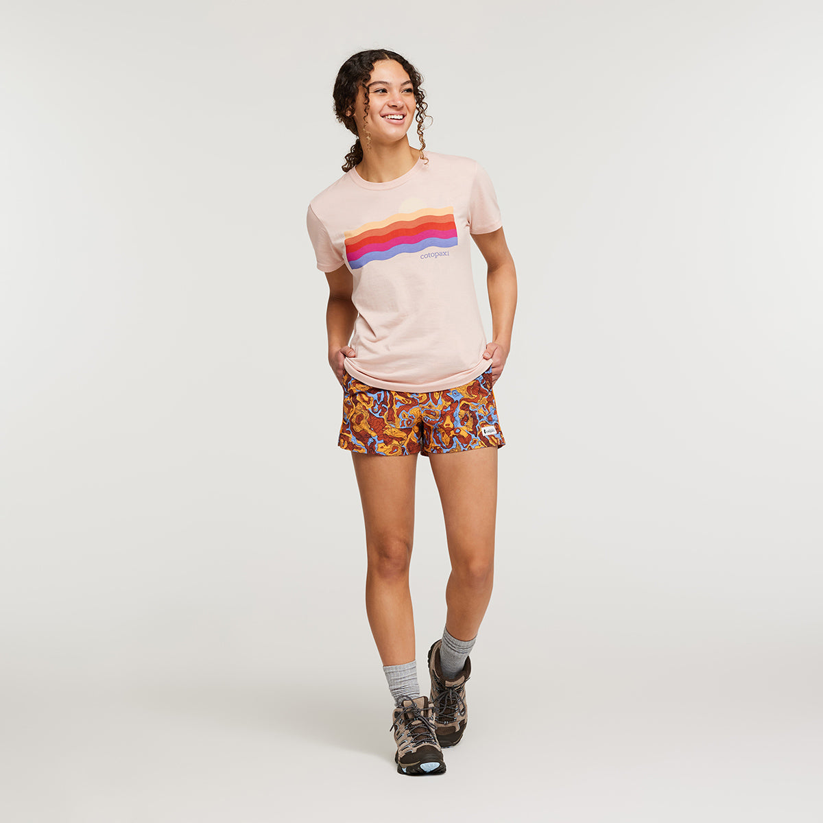 Cotopaxi Brinco Short - Print - WOMENS コトパクシ ブリンコ ショートパンツ プリント レディース