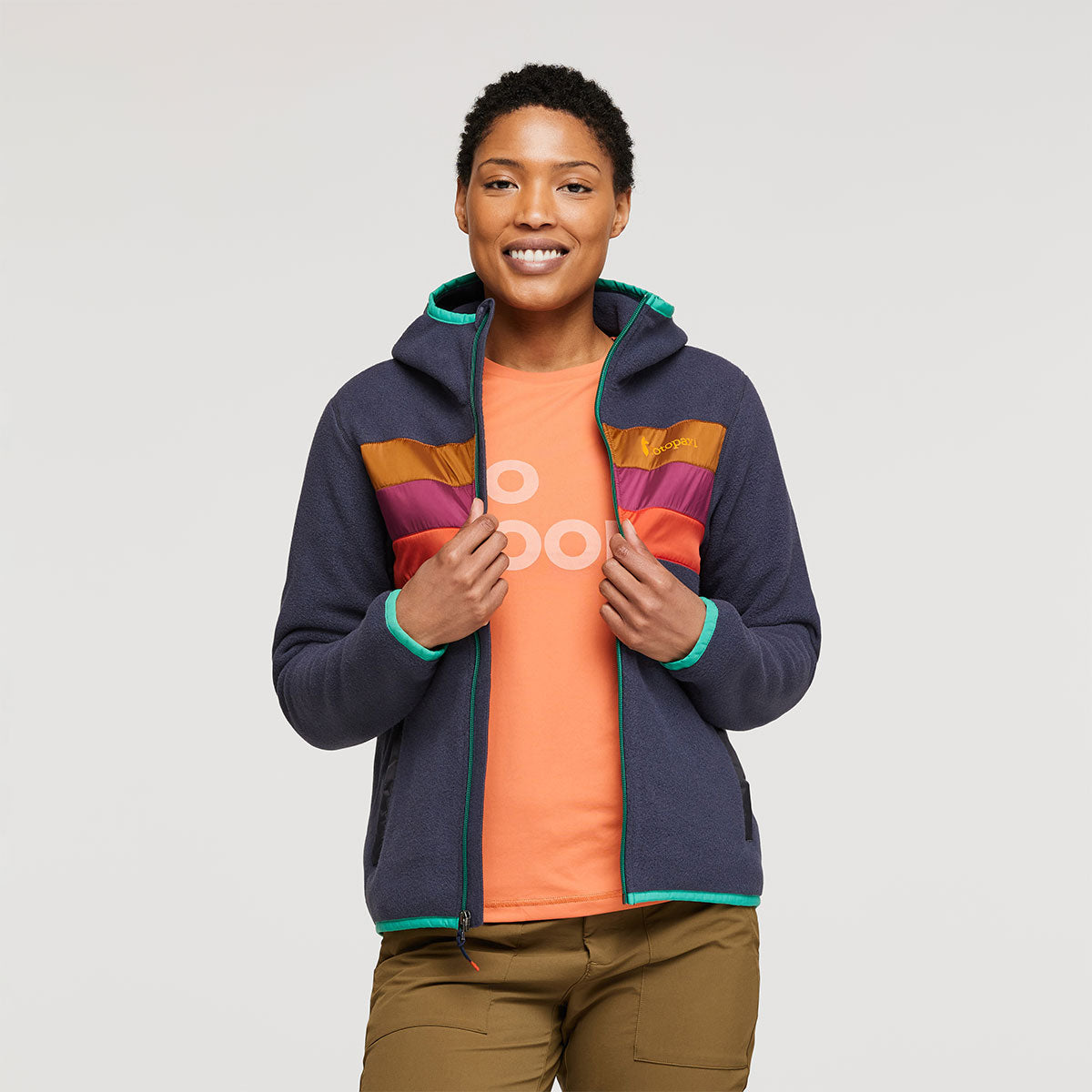 Cotopaxi Teca Fleece Hooded Full-Zip Jacket - WOMENS コトパクシ テッカ フリース フルジップ ジャケット レディース