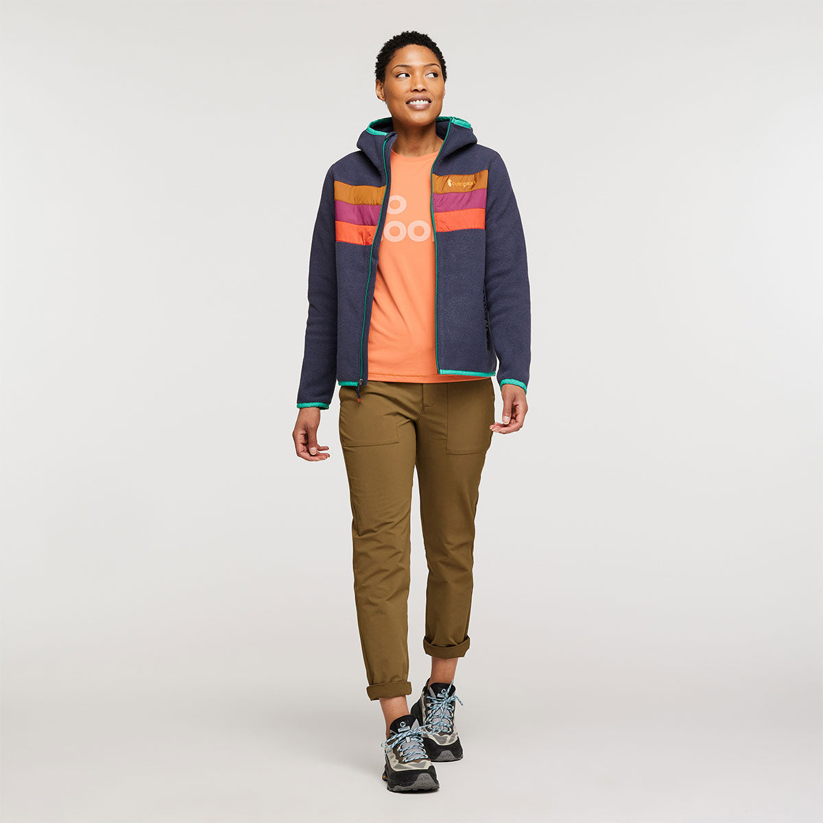 Cotopaxi Teca Fleece Hooded Full-Zip Jacket - WOMENS コトパクシ テッカ フリース フルジップ ジャケット レディース