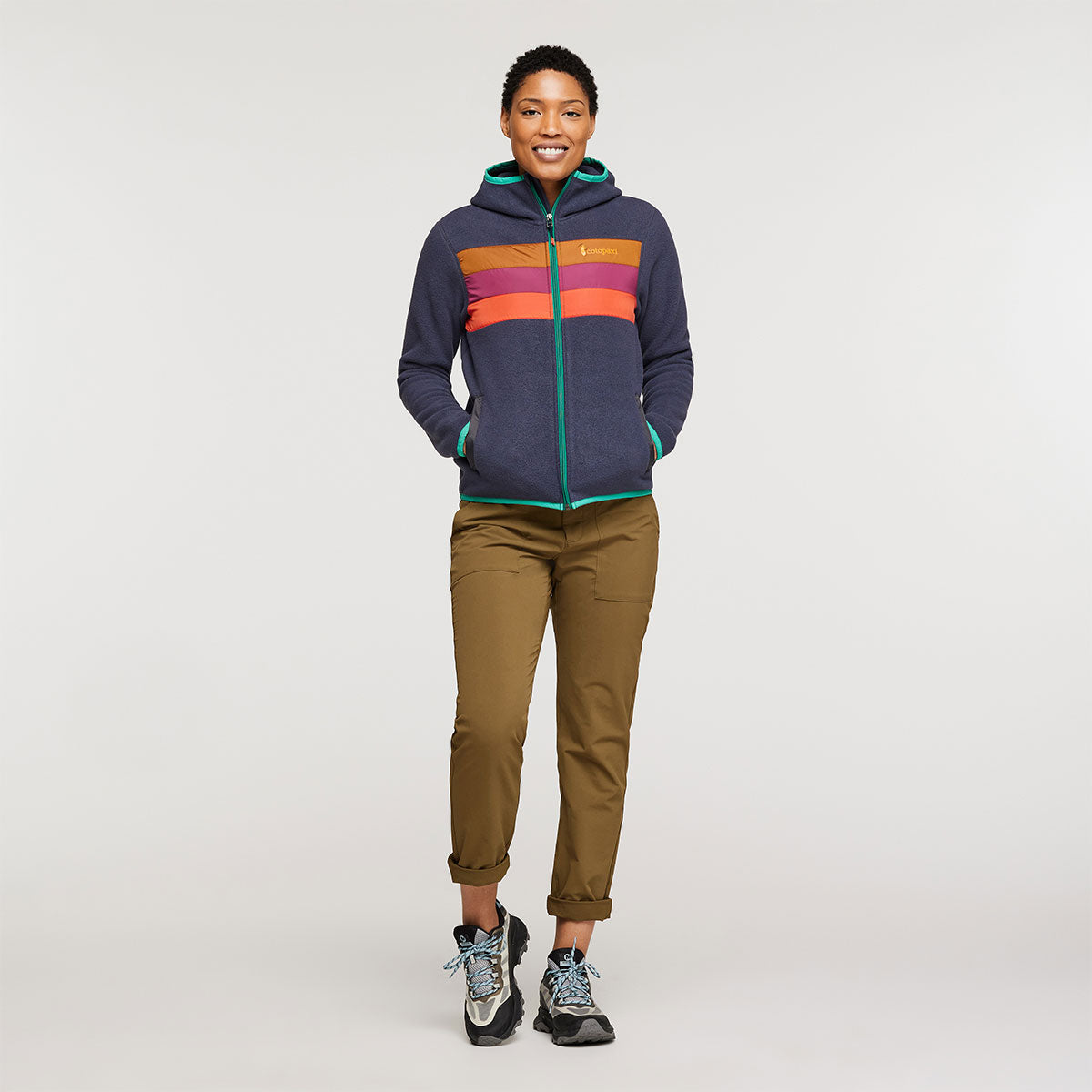 Cotopaxi Teca Fleece Hooded Full-Zip Jacket - WOMENS コトパクシ テッカ フリース フルジップ ジャケット レディース