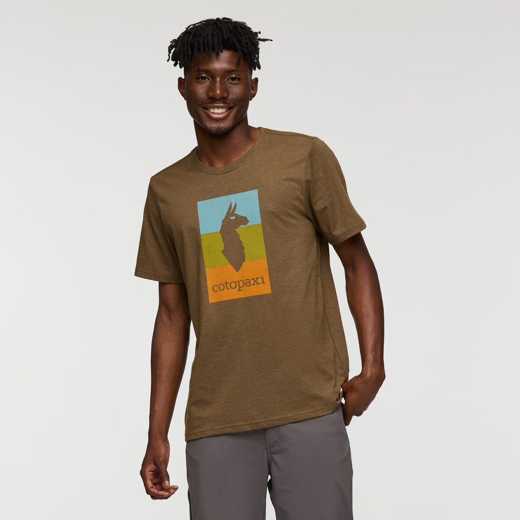 Cotopaxi Llama Block T-shirt - MENS コトパクシ リャマ ブロック Tシャツ メンズ