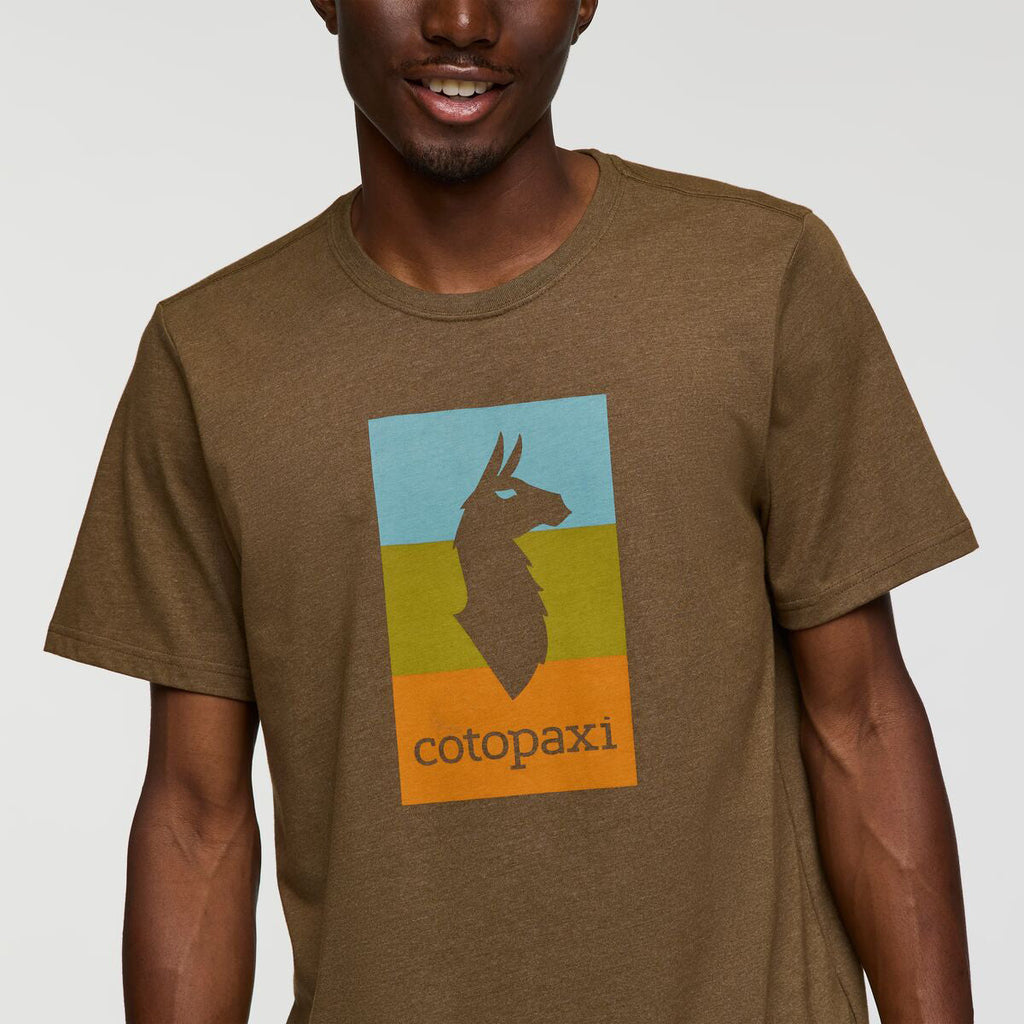 Cotopaxi Llama Block T-shirt - MENS コトパクシ リャマ ブロック Tシャツ メンズ
