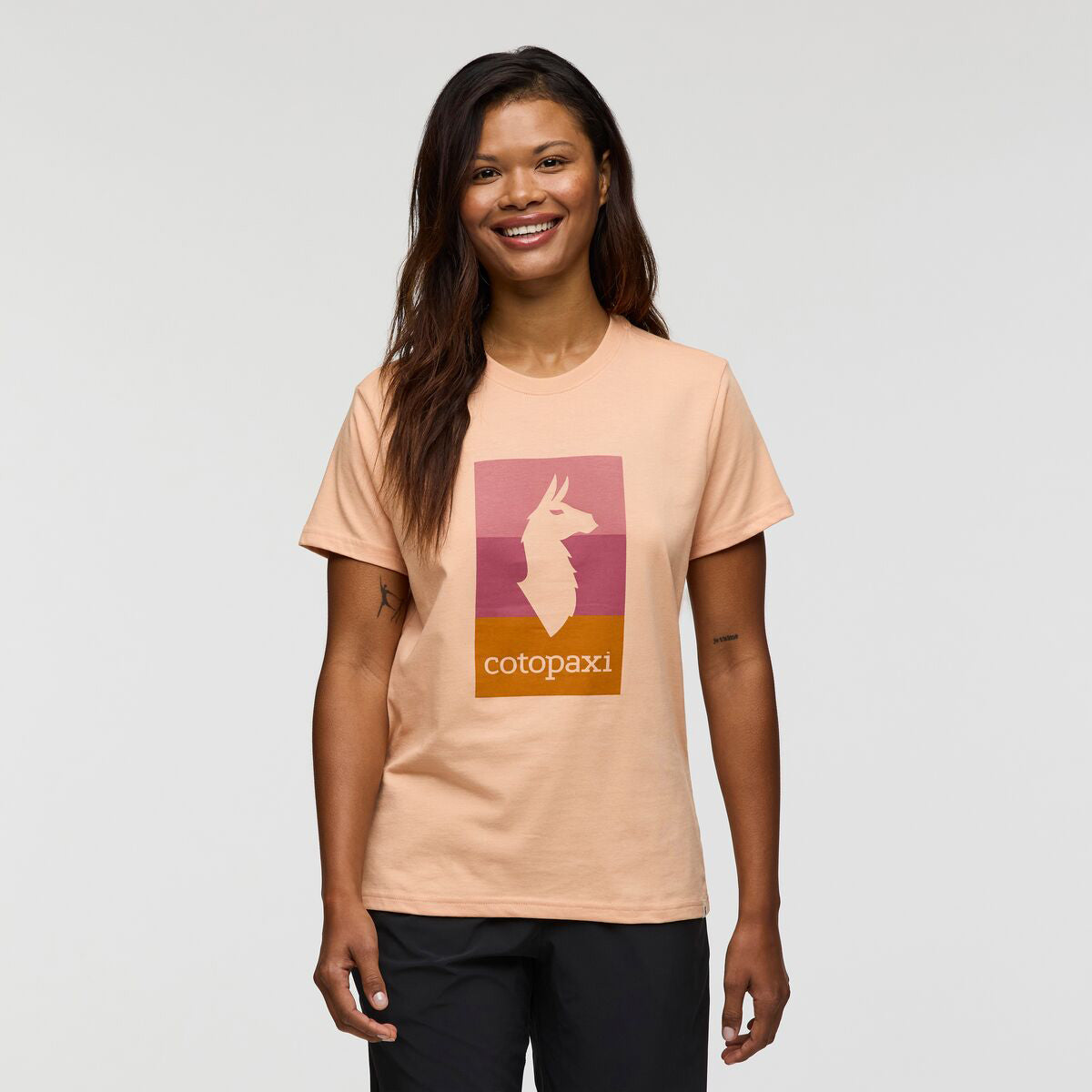 Cotopaxi Llama Block T-Shirt - WOMENS コトパクシ ラマ ブロック Tシャツ ウィメンズ