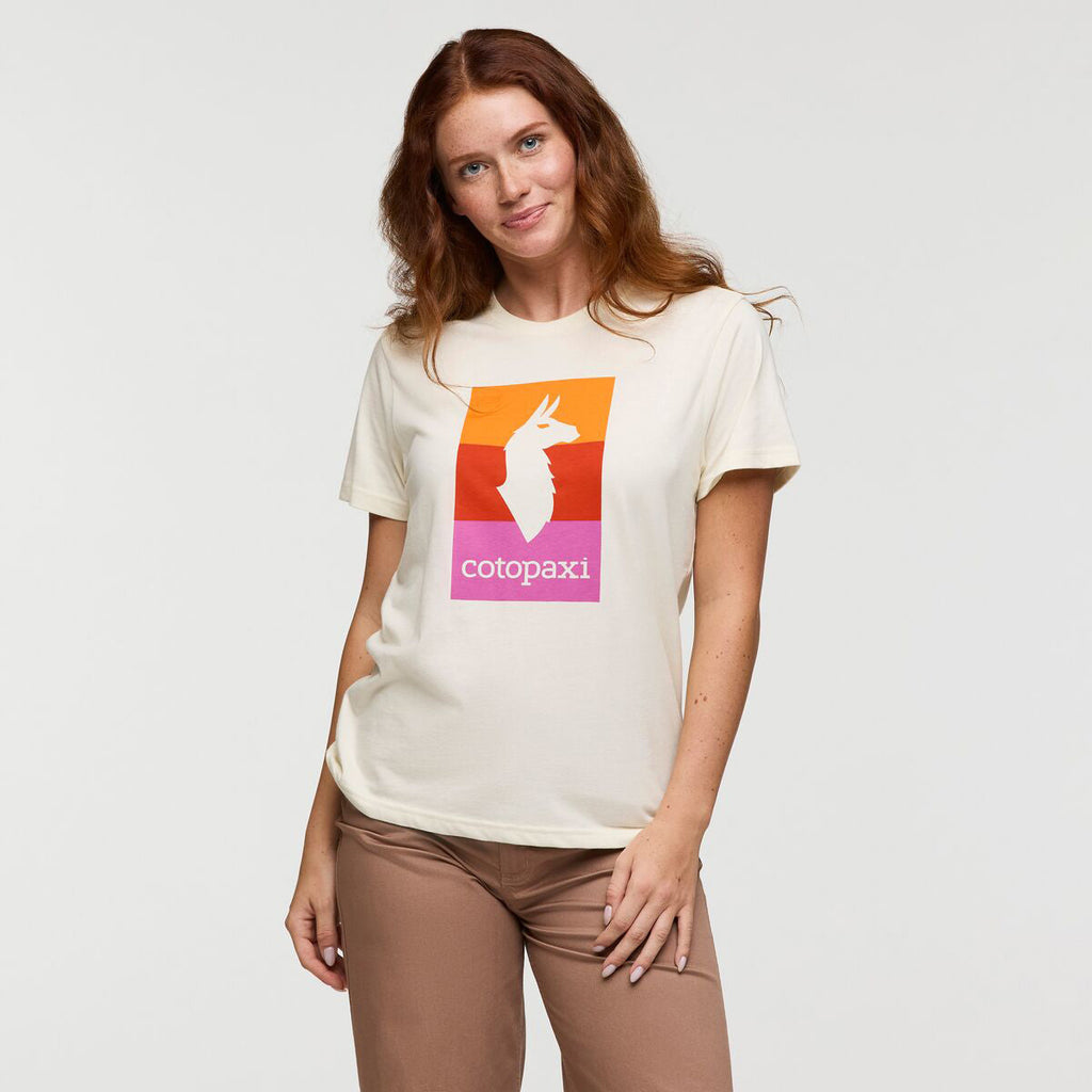 Cotopaxi Llama Block T-Shirt - WOMENS コトパクシ ラマ ブロック Tシャツ ウィメンズ