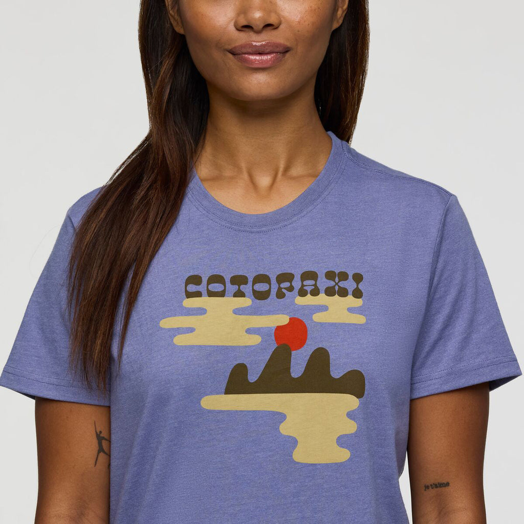 Cotopaxi Sunrise Lake T-Shirt - WOMENS コトパクシ サンライズ レイク Tシャツ ウィメンズ