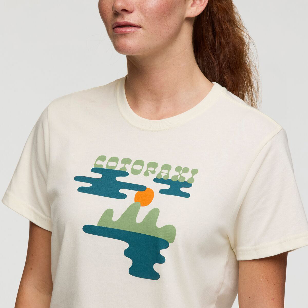 Cotopaxi Sunrise Lake T-Shirt - WOMENS コトパクシ サンライズ レイク Tシャツ ウィメンズ