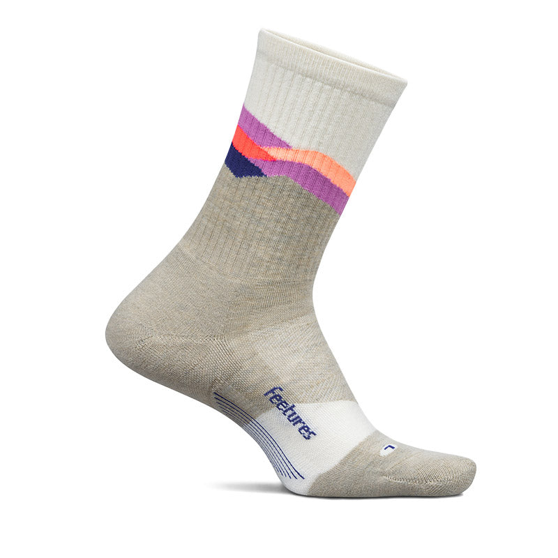 TRAIL MAX CUSHION MINI CREW - Mountain High Cream  フィーチャーズ  クルー丈 トレイル ソックス マウンテンハイクリーム