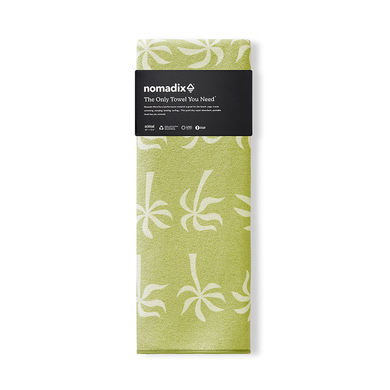 BREEZY PALMS OLIVE TOWEL