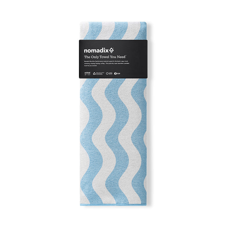 CALM SEAS PALE BLUE SKY TOWEL