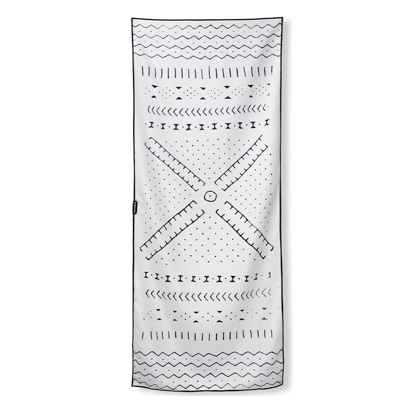 MUD CLOTH WHITE TOWEL