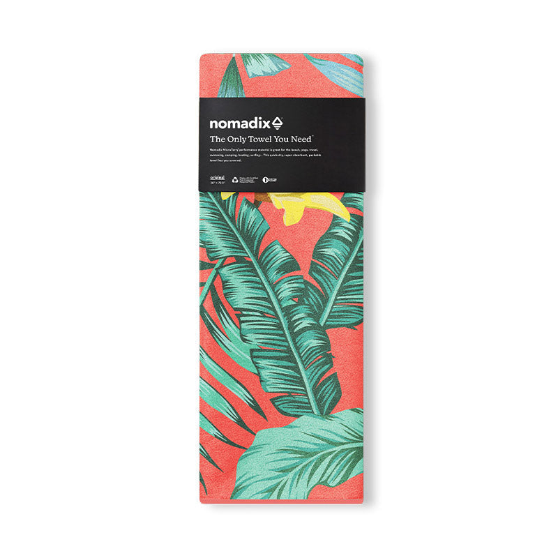 NOMADIX PALMS CORAL TOWEL ノマディックス タオル