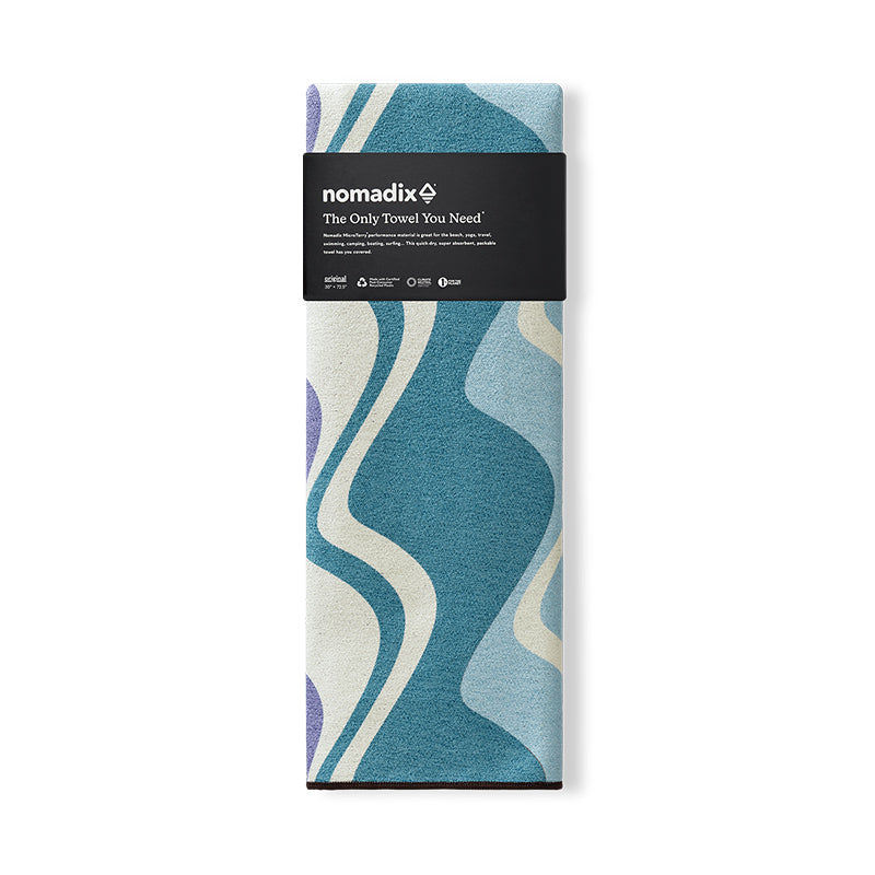 RIPTIDE DUSK TEAL TOWEL