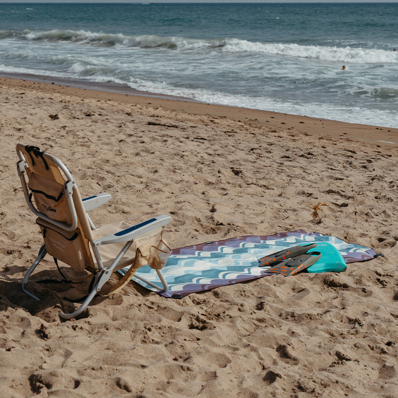 RIPTIDE DUSK TEAL TOWEL