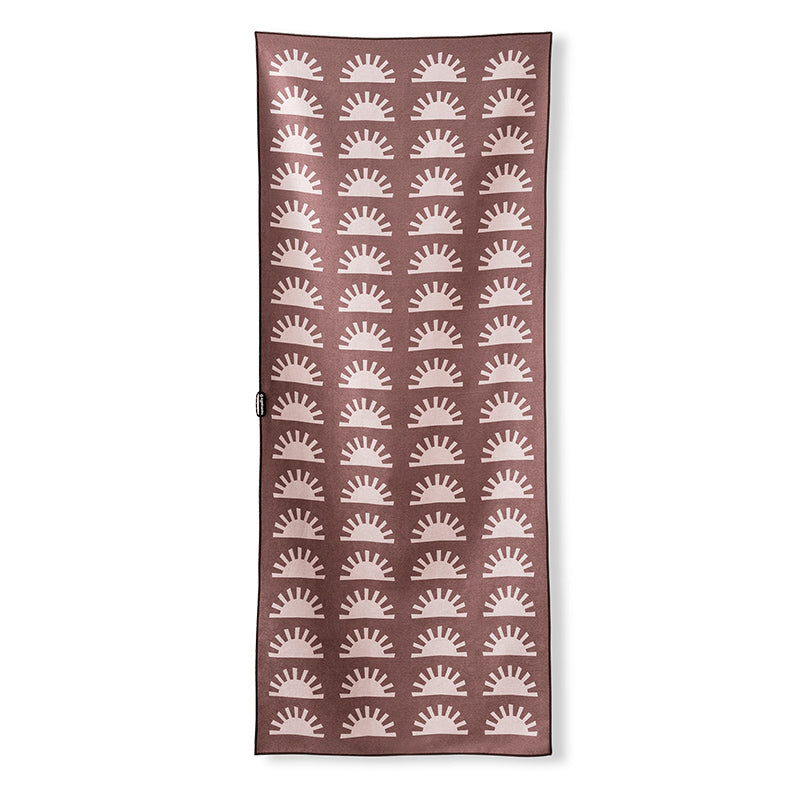 SUNSHINE BURGUNDY TOWEL