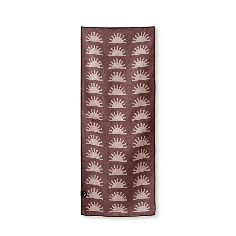 SUNSHINE BURGUNDY MINI TOWEL