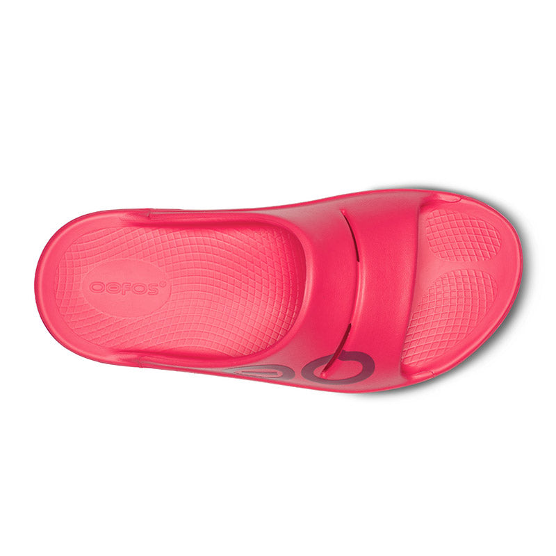 OOFOS OOahh Sport - Razz Fade ウーフォス ウーアー スポーツ ラズフェード リカバリーサンダル