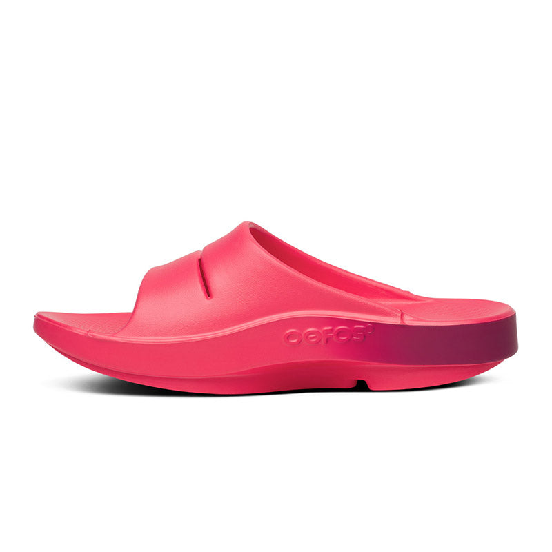 OOFOS OOahh Sport - Razz Fade ウーフォス ウーアー スポーツ ラズフェード リカバリーサンダル