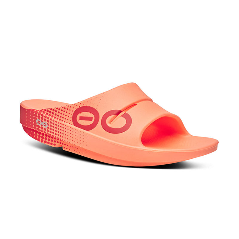 OOFOS OOahh Sport - Sunburst Matrix ウーフォス ウーアースポーツ サンバーストマトリックス リカバリーサンダル