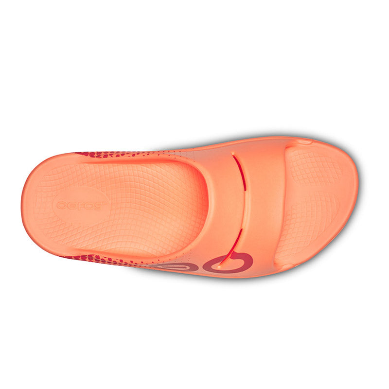 OOFOS OOahh Sport - Sunburst Matrix ウーフォス ウーアースポーツ サンバーストマトリックス リカバリーサンダル