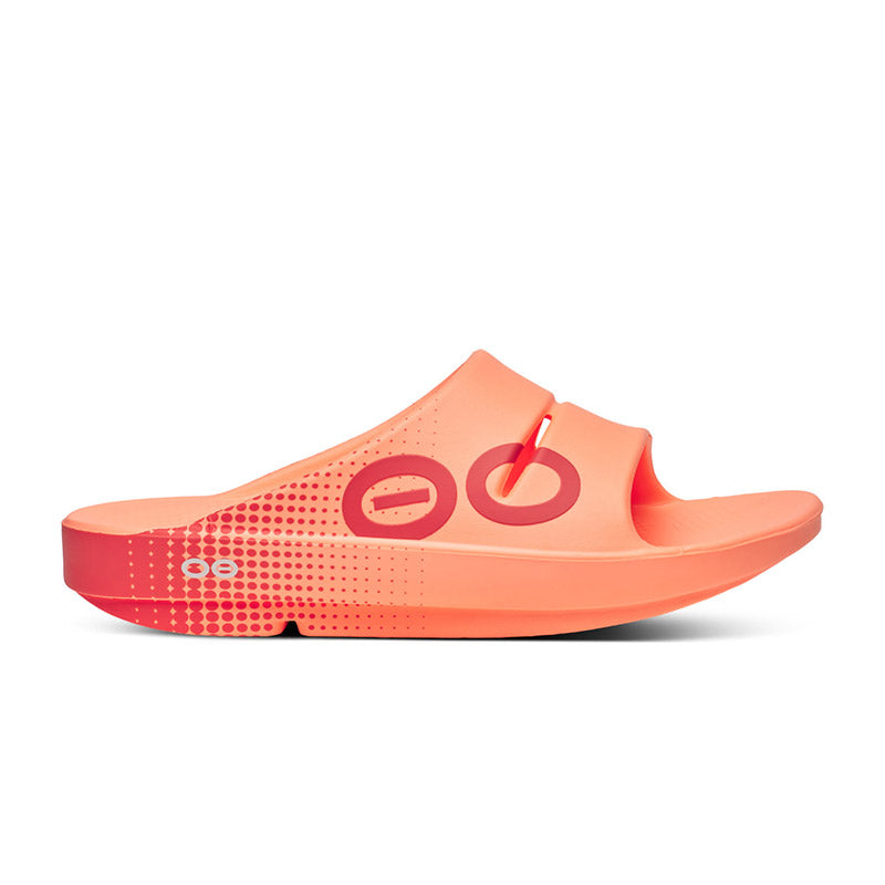 OOFOS OOahh Sport - Sunburst Matrix ウーフォス ウーアースポーツ サンバーストマトリックス リカバリーサンダル
