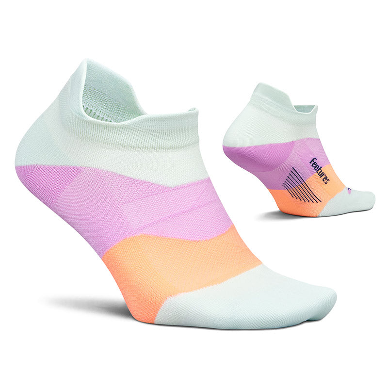 ELITE ULTRA LIGHT NO SHOW TAB - Crisp Mint フィーチャーズ アンクル丈 ランニングソックス クリスプミント