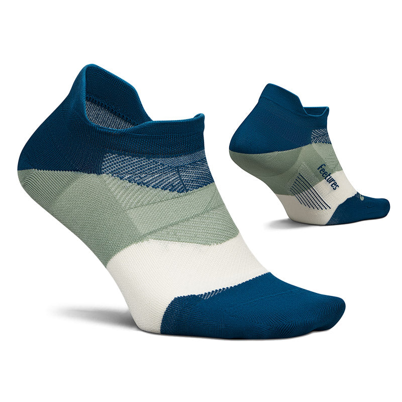 ELITE ULTRA LIGHT NO SHOW TAB - Midnight Woods フィーチャーズ アンクル丈 ランニングソックス ミッドナイトウッズ
