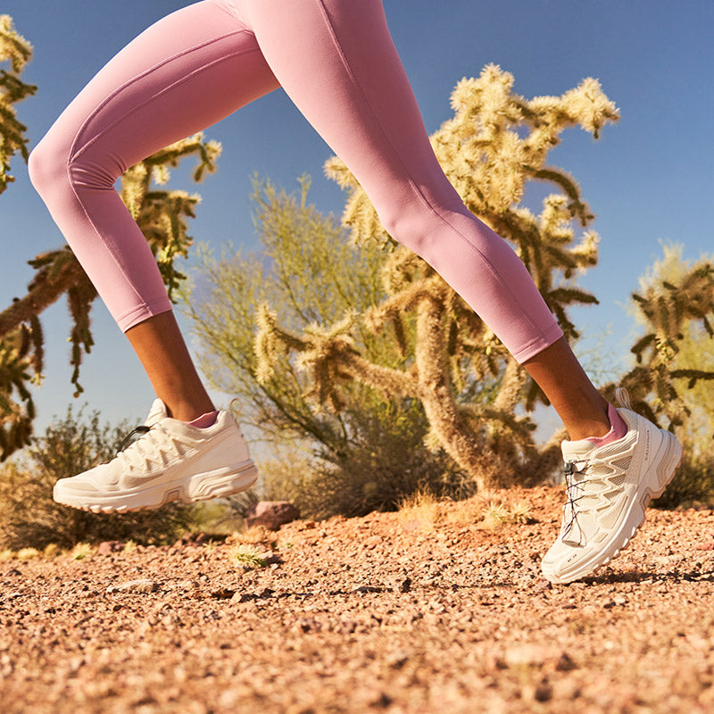 ELITE ULTRA LIGHT NO SHOW TAB - Pink Orchard フィーチャーズ アンクル丈 ランニングソックス ピンクオーチャード