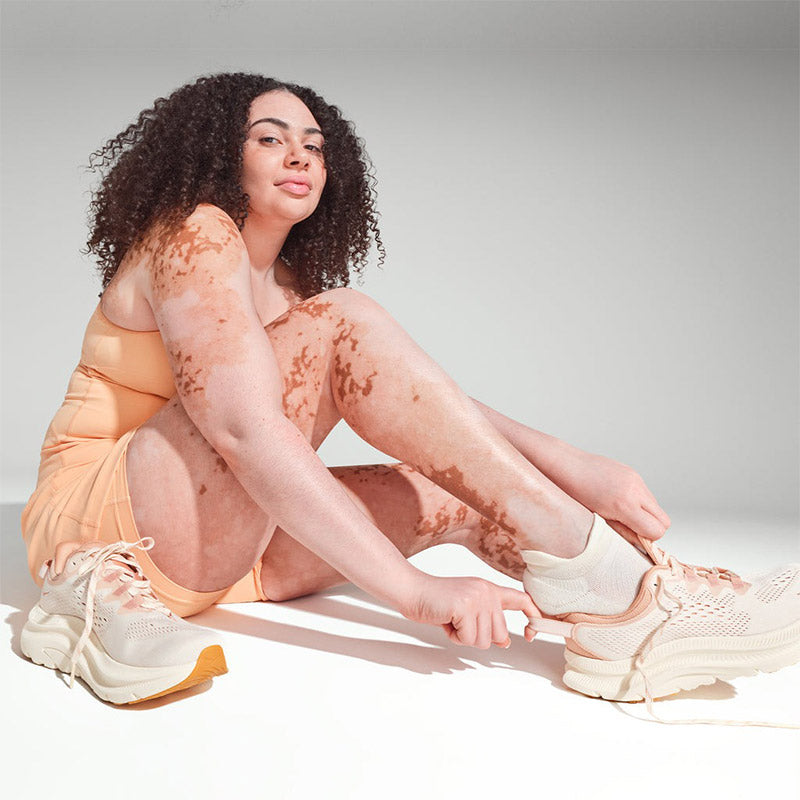 ELITE ULTRA LIGHT NO SHOW TAB - Sandy Melon フィーチャーズ アンクル丈 ランニングソックス サンディメロン