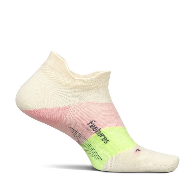 ELITE ULTRA LIGHT NO SHOW TAB - Sandy Melon フィーチャーズ アンクル丈 ランニングソックス サンディメロン