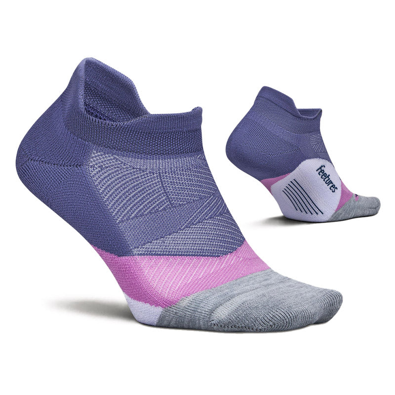 ELITE LIGHT CUSHION NO SHOW TAB - Future Dusk フィーチャーズ アンクル丈 ランニングソックス フィーチャーダスク