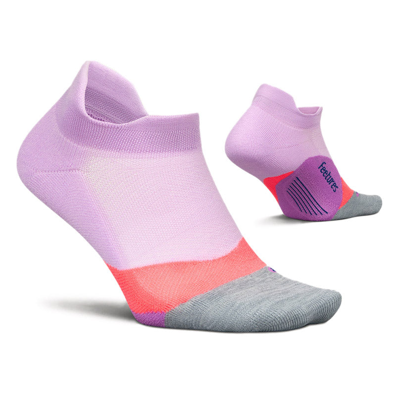 Feetures ELITE LIGHT CUSHION NO SHOW TAB - Orchid Sunset フィーチャーズ アンクル丈 ランニングソックス オーキッドサンセット