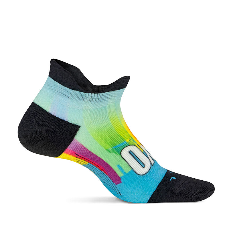 Feetures ELITE LIGHT CUSHION NO SHOW TAB - Limited Edition - Tokyo25 フィーチャーズ クルー丈 ランニングソックス 限定モデル 東京2025