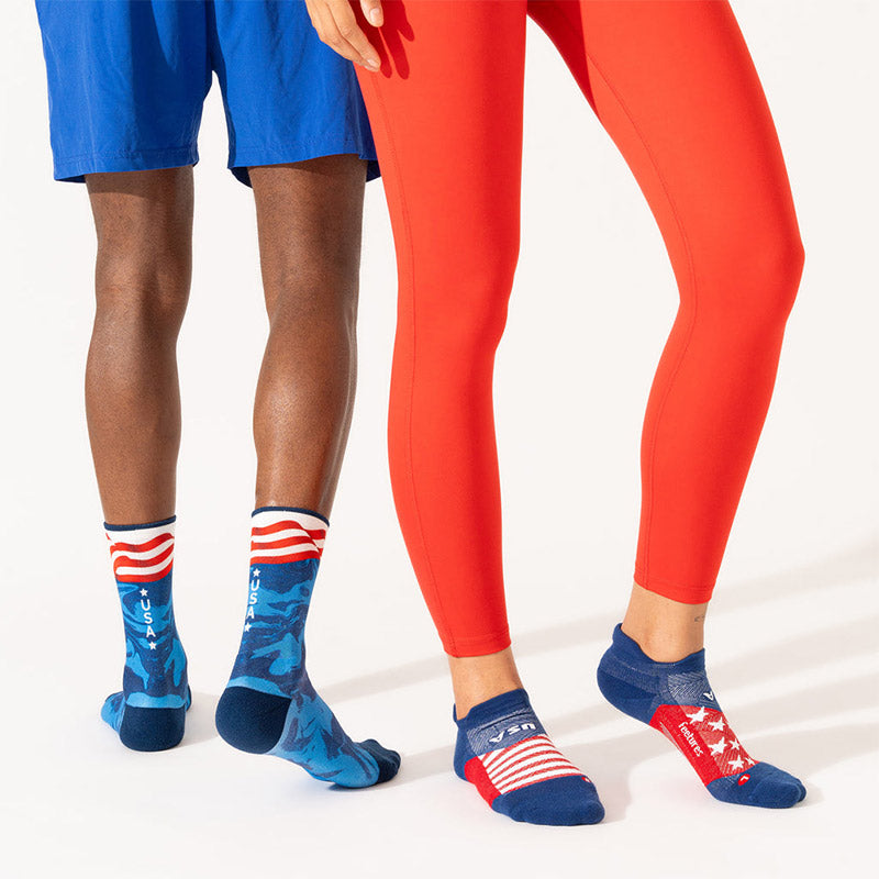 Feetures ELITE LIGHT CUSHION  MINI CREW - Limited Edition - USA フィーチャーズ クルー丈 ランニングソックス 限定モデル USA