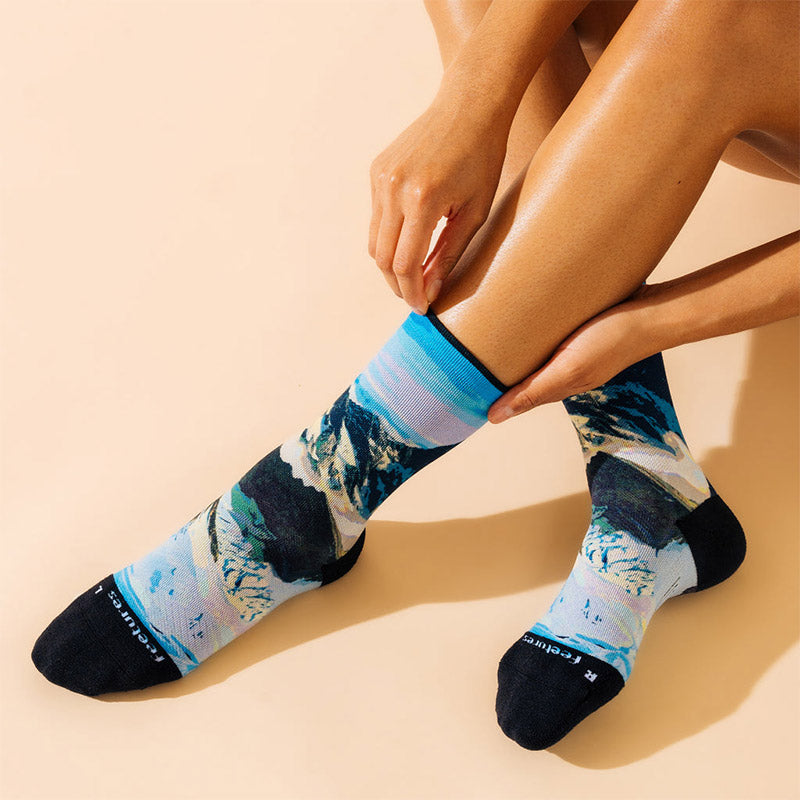 Feetures ELITE LIGHT CUSHION  MINI CREW - Limited Edition - Rocky フィーチャーズ クルー丈 ランニングソックス 限定モデル ロッキー