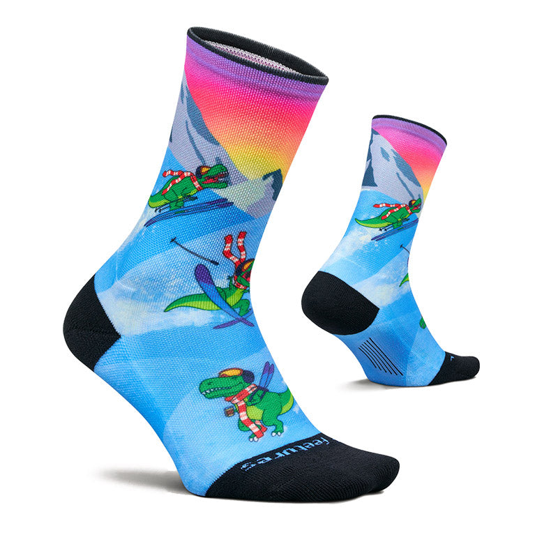 Feetures ELITE LIGHT CUSHION  MINI CREW - Limited Edition - Ski-Rex フィーチャーズ ミニクルー丈 ランニングソックス 限定モデル スキーレックス