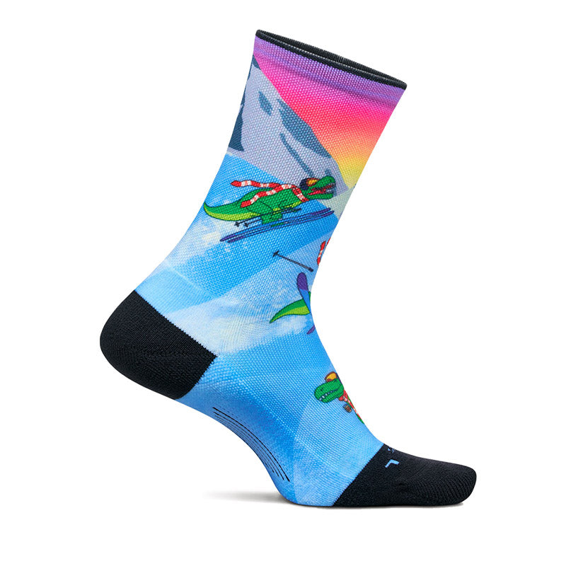 Feetures ELITE LIGHT CUSHION  MINI CREW - Limited Edition - Ski-Rex フィーチャーズ ミニクルー丈 ランニングソックス 限定モデル スキーレックス