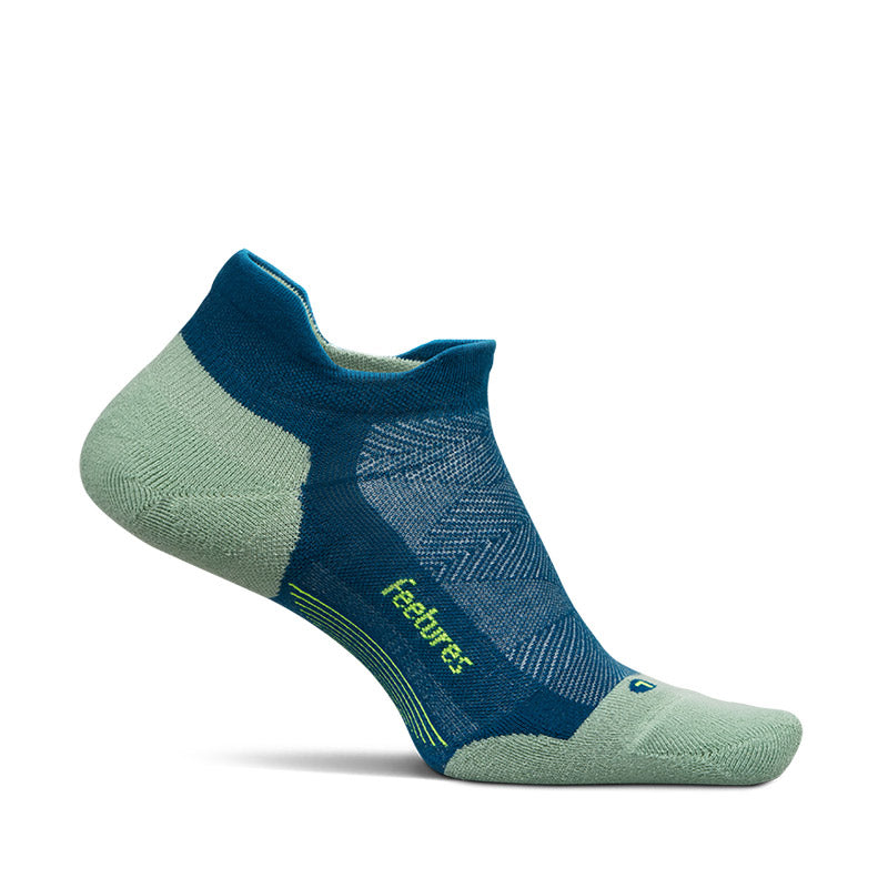 Feetures ELITE MAX CUSHION NO SHOW TAB - Midnight Woods フィーチャーズ アンクル丈 ランニングソックス ミッドナイトウッズ
