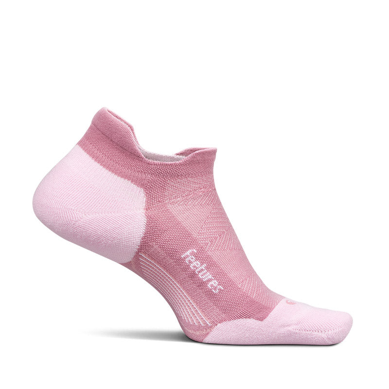 Feetures ELITE MAX CUSHION NO SHOW TAB - Pink Orchard フィーチャーズ アンクル丈 ランニングソックス ピンクオーチャード
