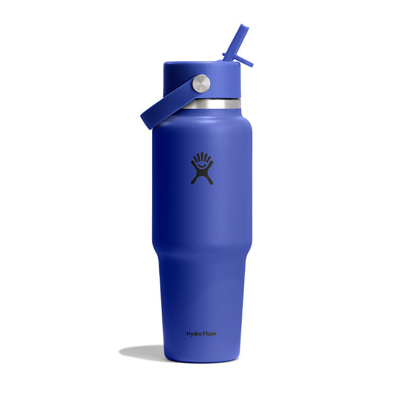 HydroFlask 32 oz Travel Bottle with Wide Flex Straw ハイドロ