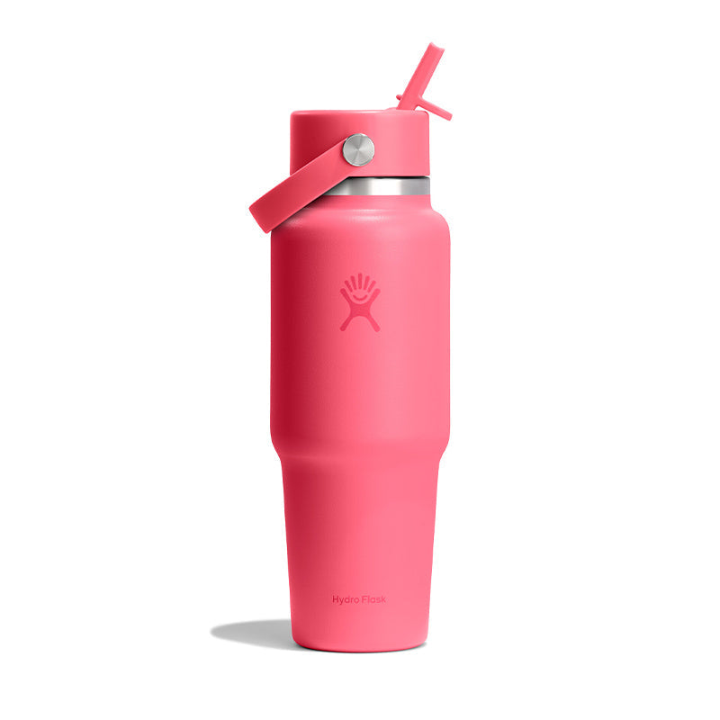 HydroFlask 32 oz Travel Bottle with Wide Flex Straw ハイドロ